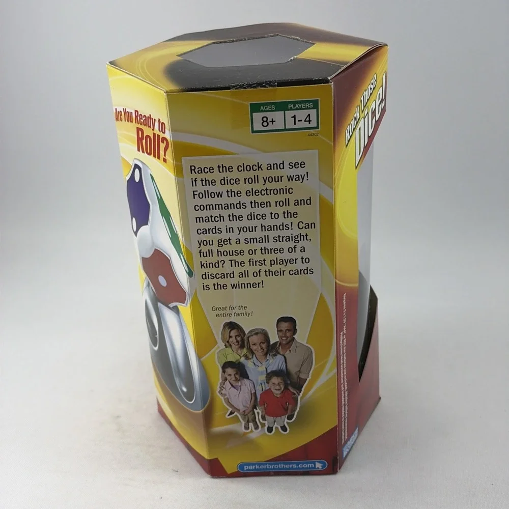 NIB Yahtzee Turbo 2006 Hasbro Electronic Talking Dice Game